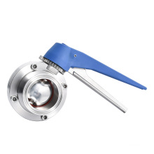 Food hygiene Stainless Steel Butterfly Valve